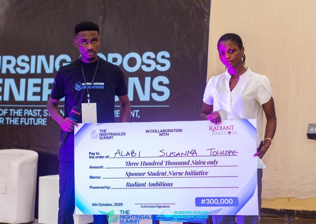 Scholarship presentation